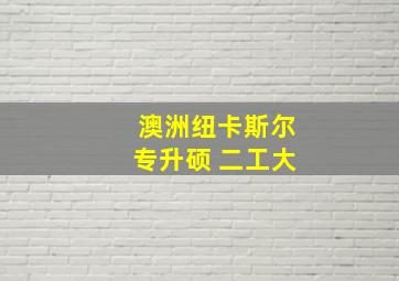 澳洲纽卡斯尔专升硕 二工大